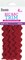 Essentials By Leisure Arts Ric Rac 1/2" 4 yards Barn Red - rick rack trim for sewing - wavy ric rac trim for sewing and crafts - ric rac ribbon - rick rack trim barn red
